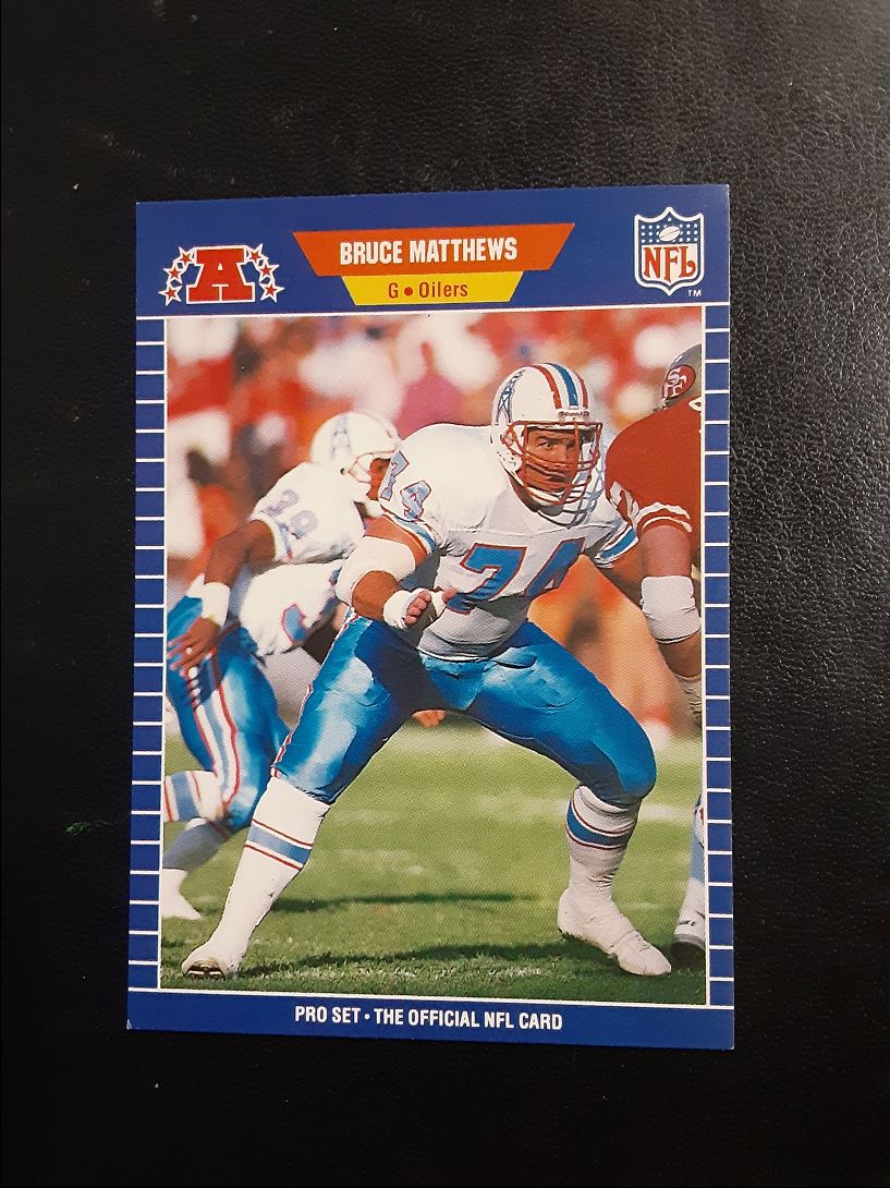 1989 Pro Set Bruce Matthews