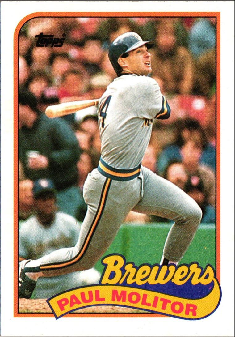 1989 Topps Paul Molitor