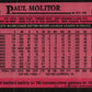 1989 Topps Paul Molitor