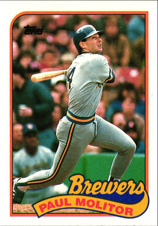 1989 Topps Paul Molitor