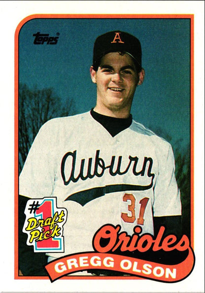 1989 Topps Gregg Olson