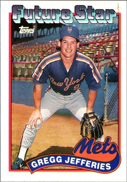 1989 Topps Gregg Jefferies