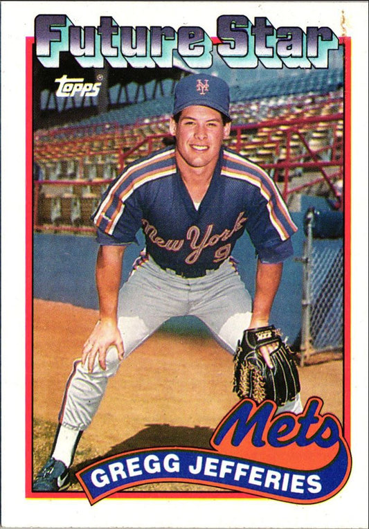 1989 Topps Gregg Jefferies