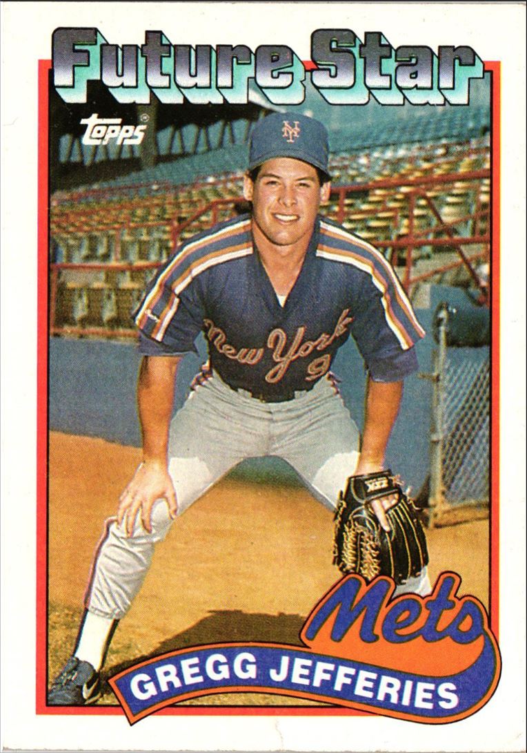 1989 Topps Gregg Jefferies