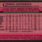 1989 Topps Gregg Jefferies