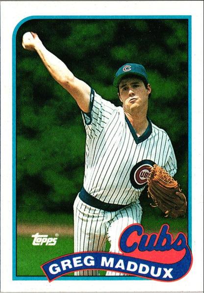 1989 Topps Greg Maddux