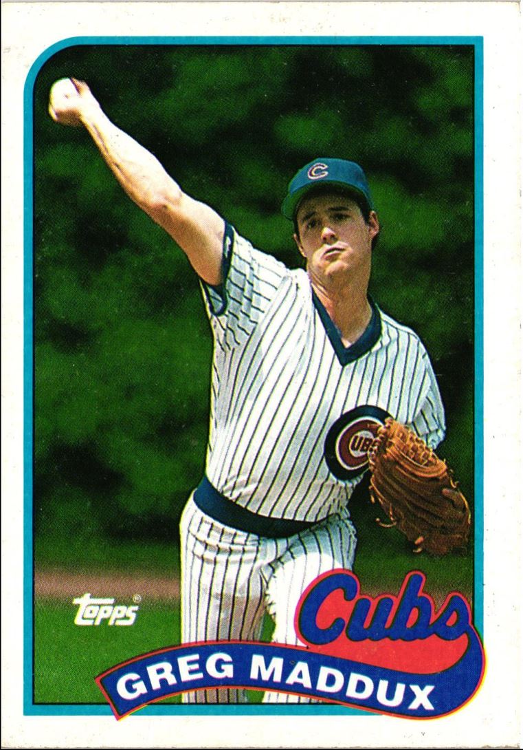 1989 Topps Greg Maddux