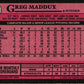 1989 Topps Greg Maddux