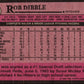 1989 Topps Rob Dibble