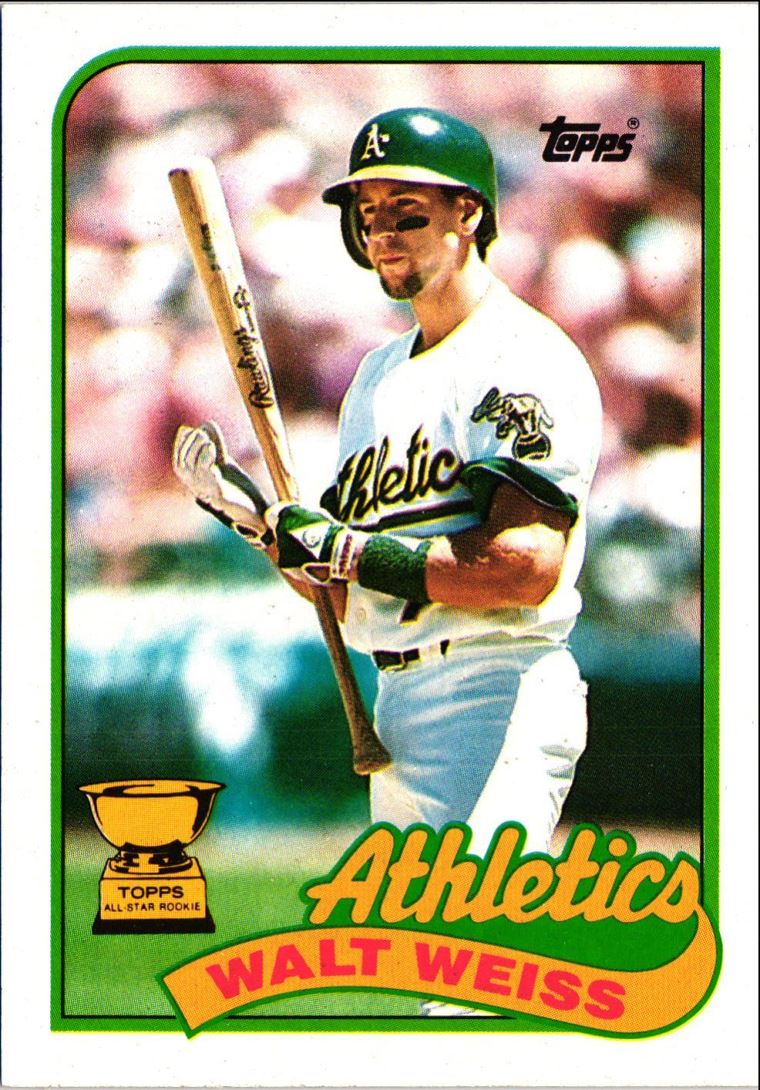 1989 Topps Walt Weiss