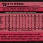 1989 Topps Walt Weiss