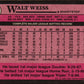 1989 Topps Walt Weiss