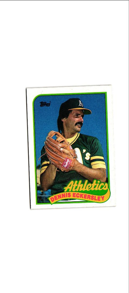 1989 Topps Dennis Eckersley