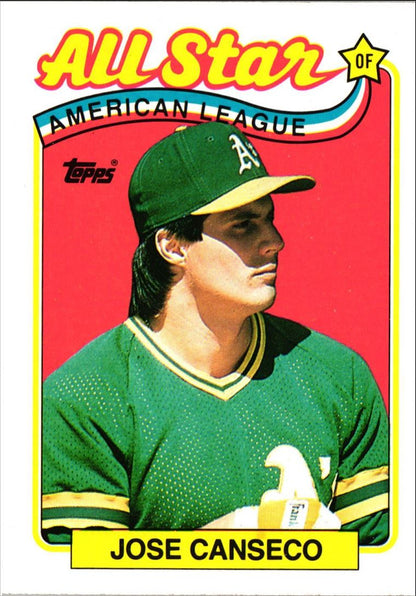 1989 Topps Jose Canseco