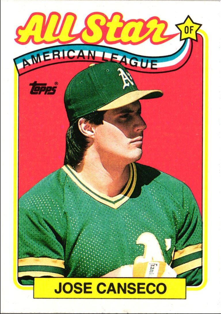 1989 Topps Jose Canseco