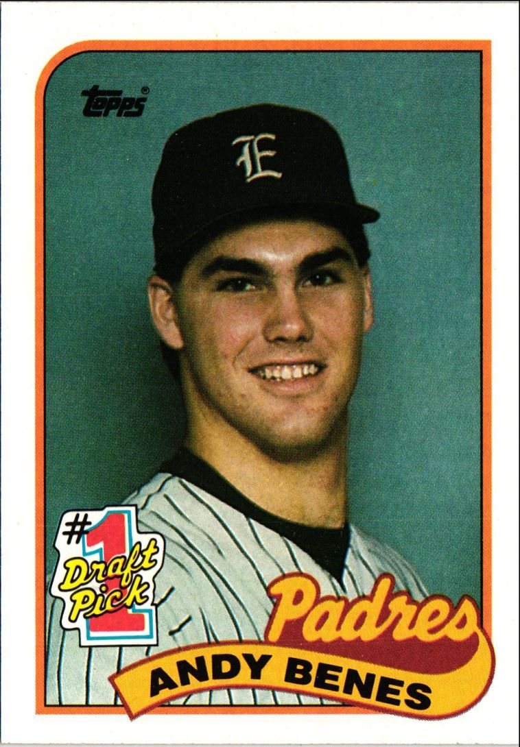 1989 Topps Andy Benes