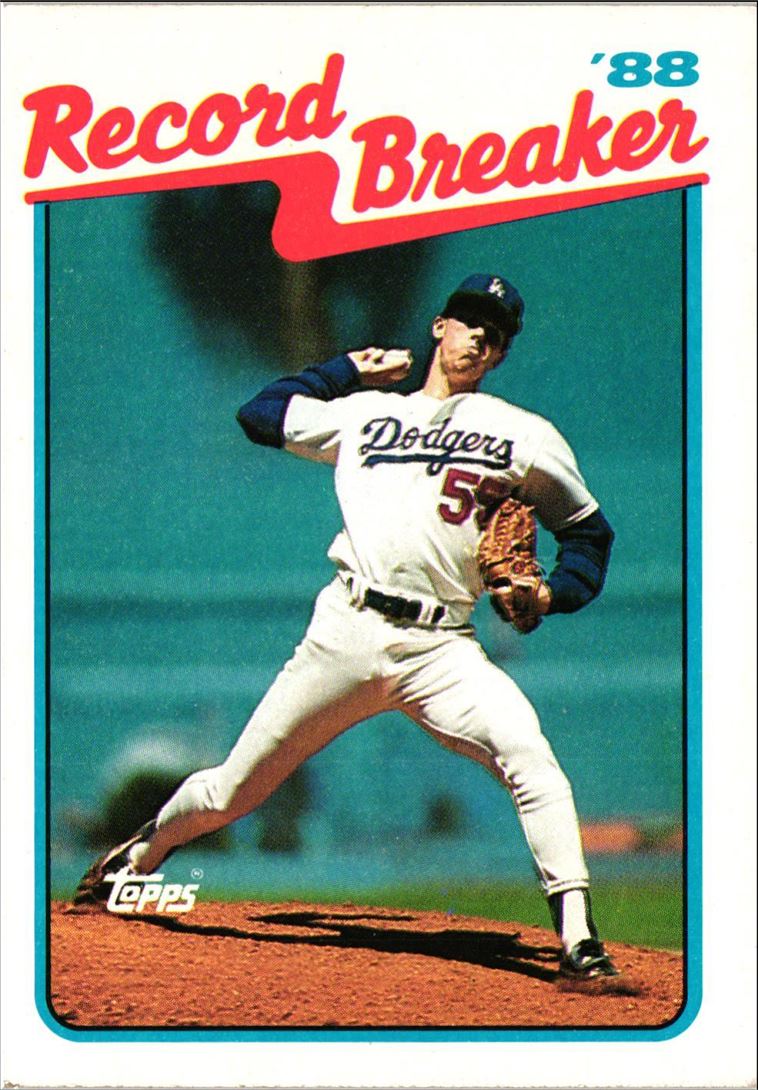 1989 Topps Orel Hershiser