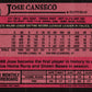 1989 Topps Jose Canseco