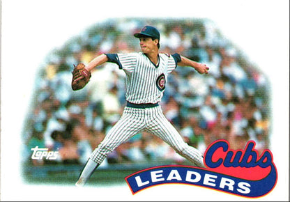 1989 Topps Cubs Leaders - Jamie Moyer