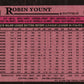 1989 Topps Robin Yount