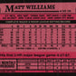 1989 Topps Matt Williams