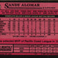 1989 Topps Sandy Alomar Jr.