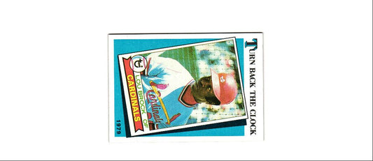 1989 Topps Lou Brock