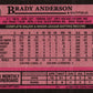 1989 Topps Brady Anderson