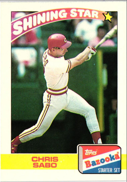 1989 Topps Bazooka Chris Sabo