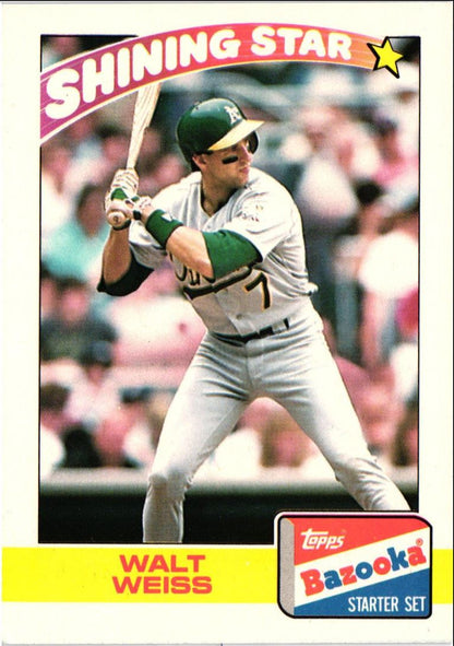 1989 Topps Bazooka Walt Weiss