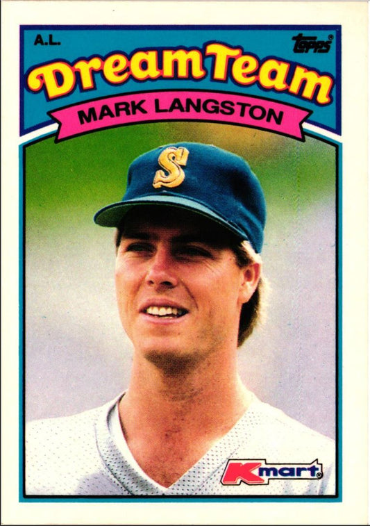 1989 Topps Kmart Dream Team Mark Langston