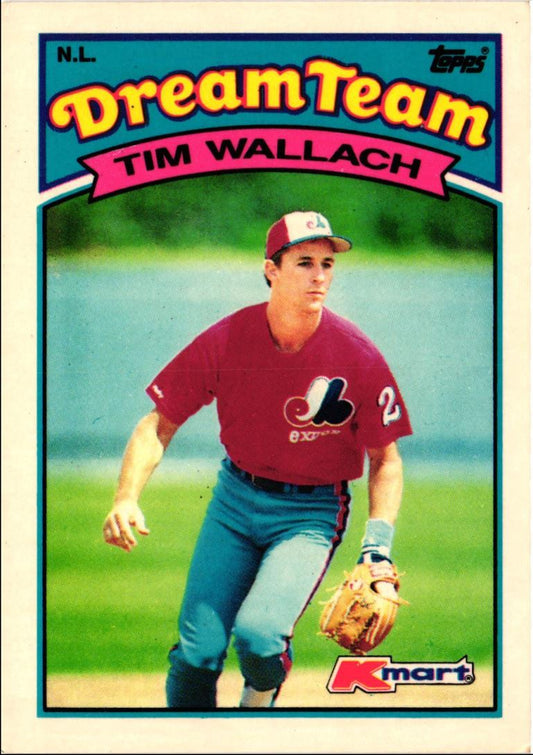 1989 Topps Kmart Dream Team Tim Wallach