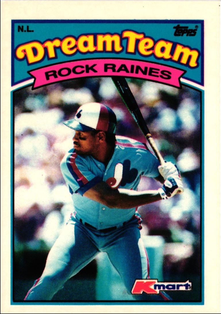 1989 Topps Kmart Dream Team Tim Raines