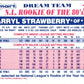 1989 Topps Kmart Dream Team Darryl Strawberry
