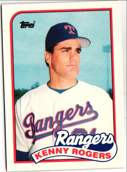 1989 Topps Traded Kenny Rogers