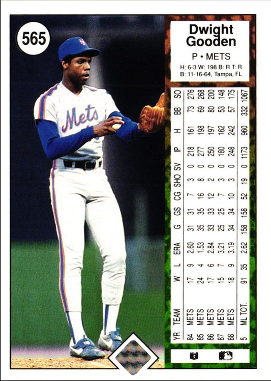 1989 Upper Deck Dwight Gooden