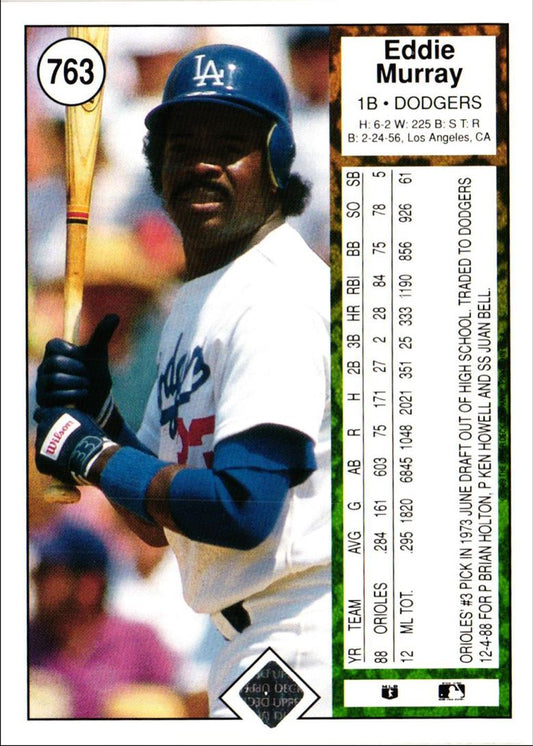 1989 Upper Deck Eddie Murray