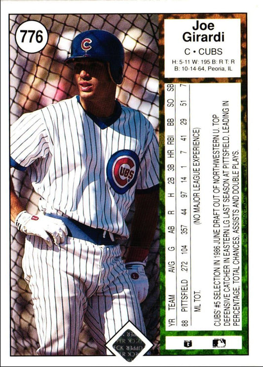 1989 Upper Deck Joe Girardi