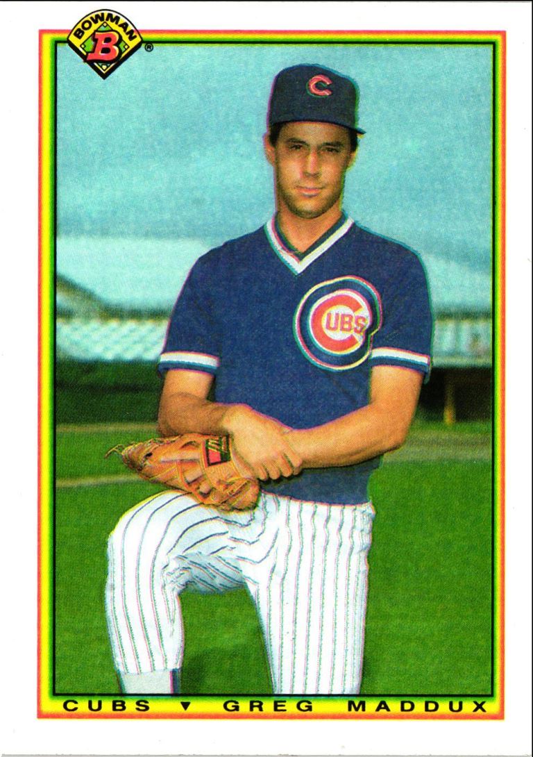 1990 Bowman Greg Maddux