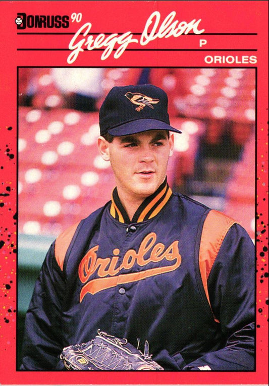 1990 Donruss Gregg Olson