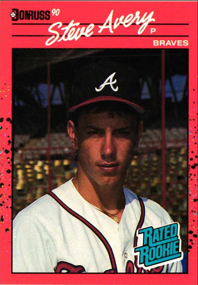 1990 Donruss Steve Avery