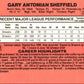 1990 Donruss Gary Sheffield