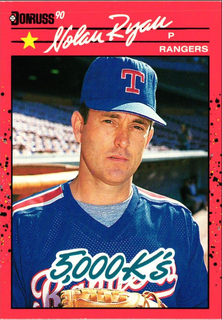 1990 Donruss Nolan Ryan