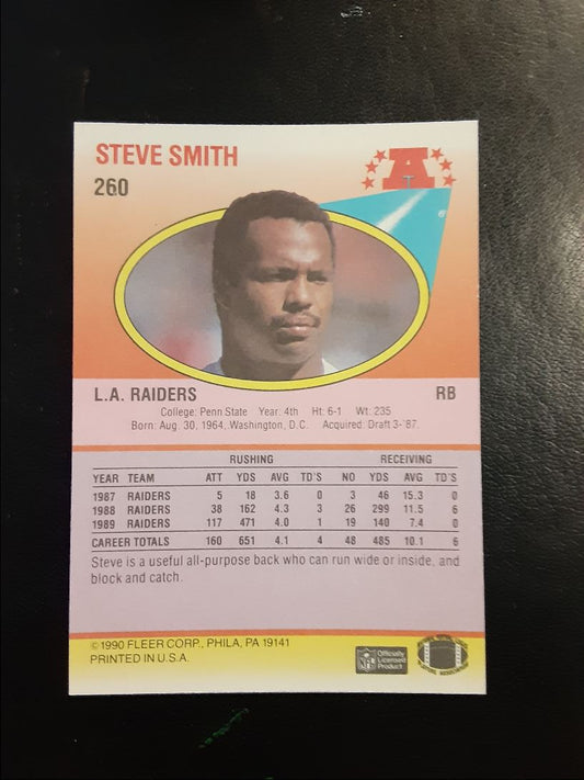 1990 Fleer Steve Smith