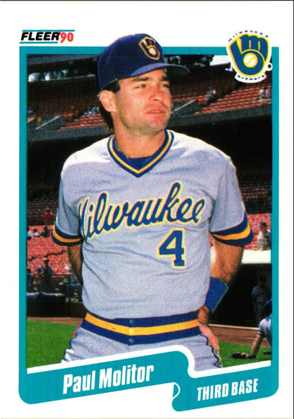 1990 Fleer Paul Molitor