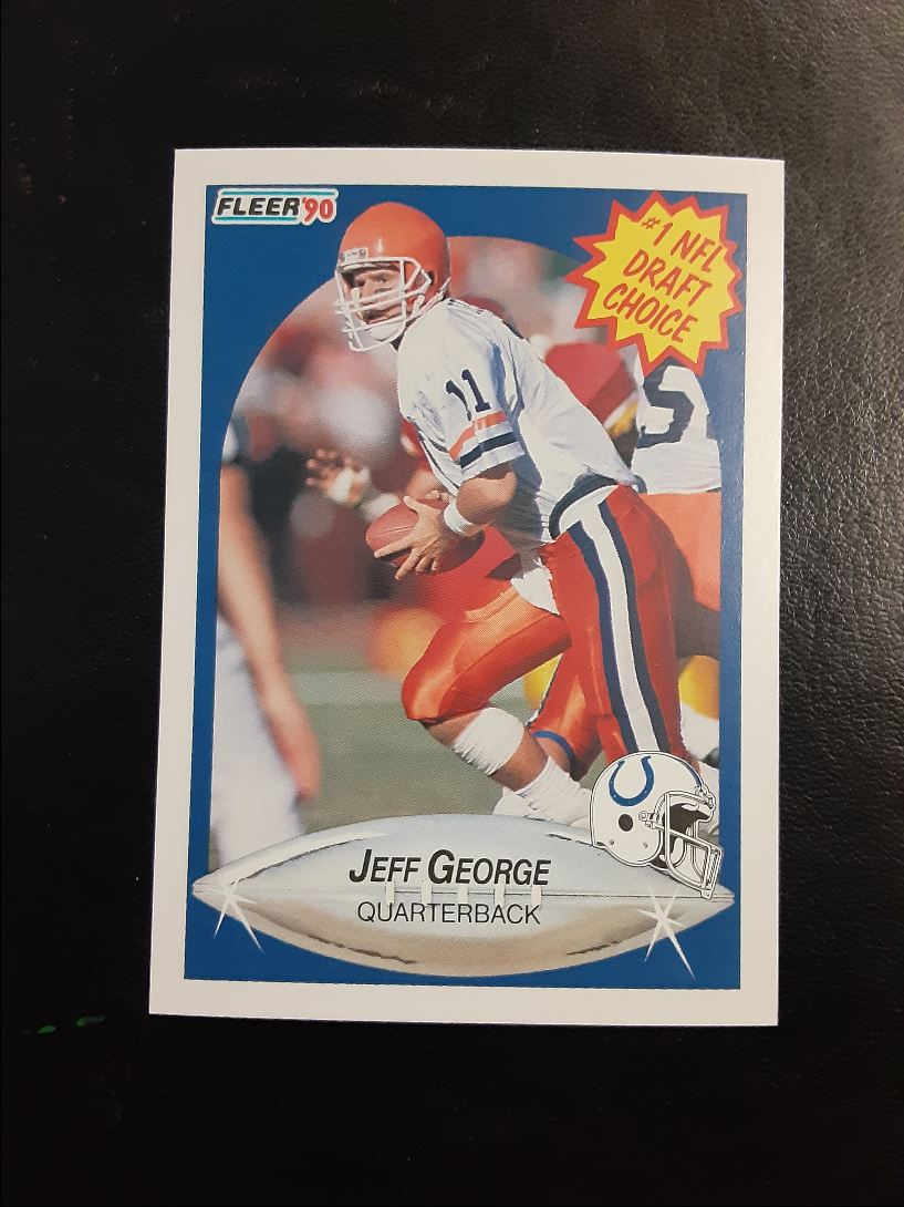 1990 Fleer Jeff George