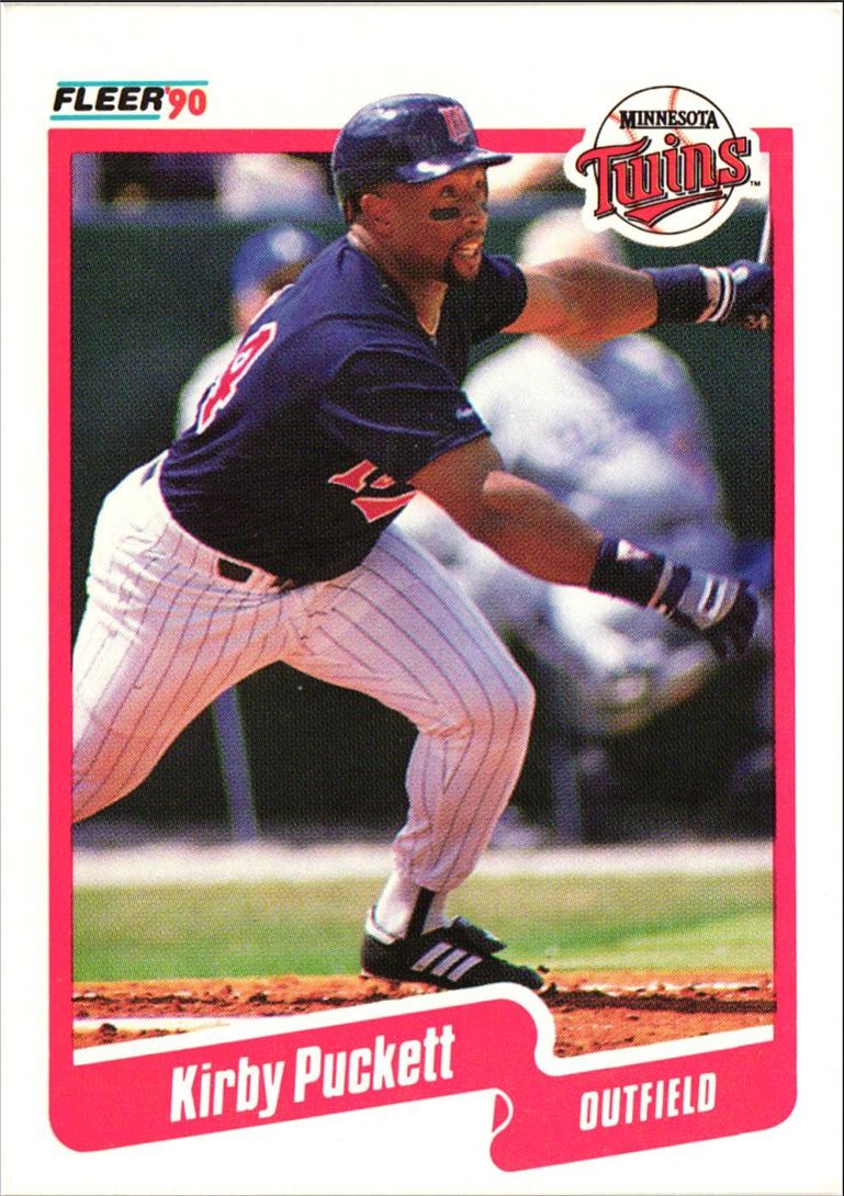 1990 Fleer Kirby Puckett