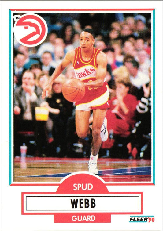 1990 Fleer Spud Webb