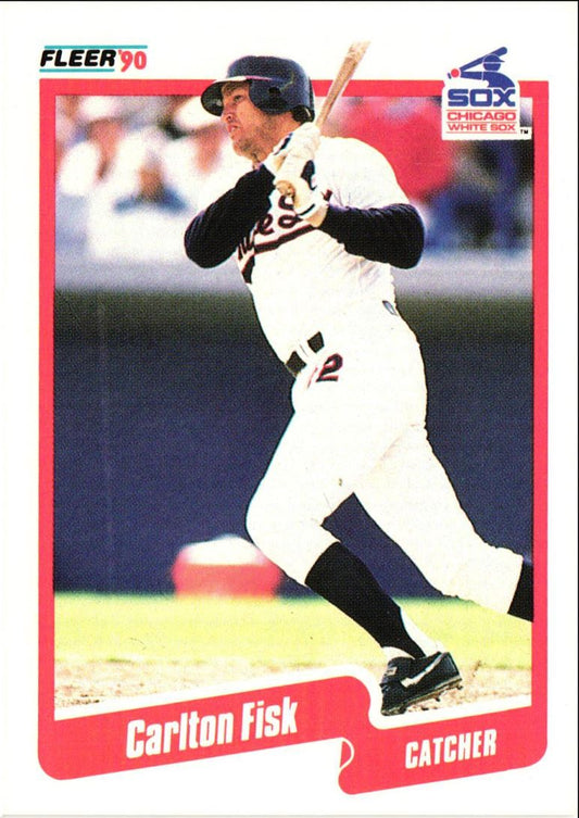 1990 Fleer Carlton Fisk