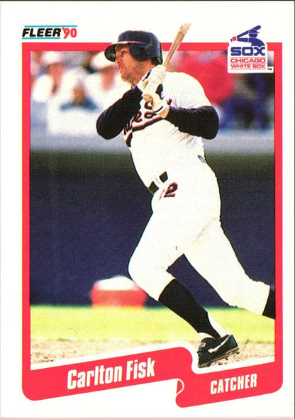 1990 Fleer Carlton Fisk